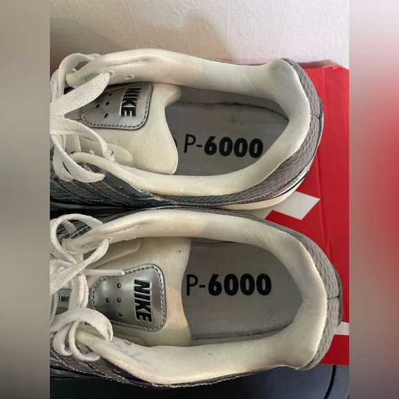 Men’s size 13 Nike P-6000 Metallic Silver and black Air Max. Worn once - Picture 5 of 7